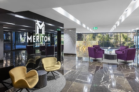 大堂休息区. 北莱德美利通酒店式公寓