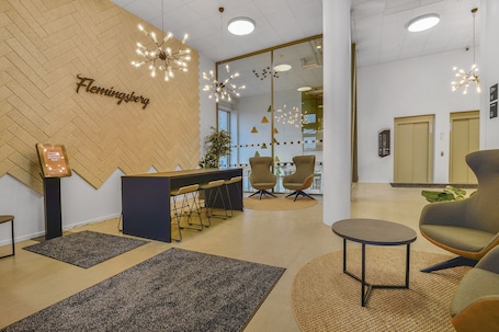 Lobby. Forenom Aparthotel Stockholm Flemingsberg