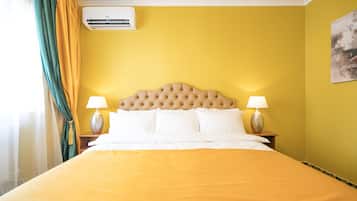1 habitación, ropa de cama de alta calidad y minibar