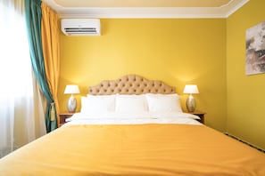 Suíte presidencial, 1 quarto, cozinha | 1 quarto, roupas de cama premium, frigobar, cofres nos quartos