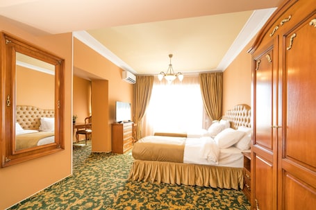 1 habitación, ropa de cama de alta calidad y minibar