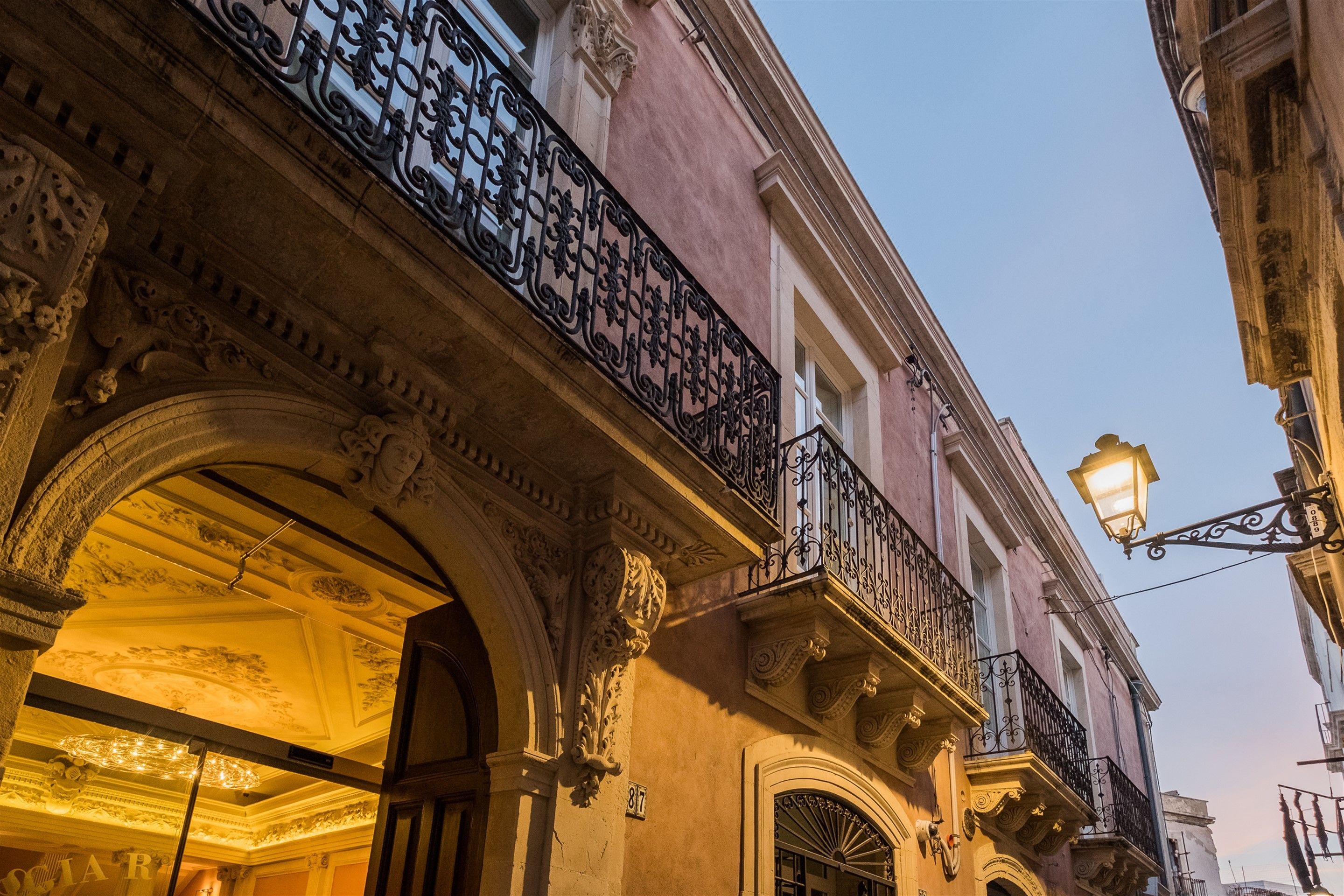 Fassade der Unterkunft