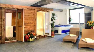 Sauna, Whirlpool, Dampfbad, Türkisches Bad/Hamam