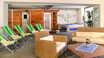 Sauna, hot tub, steam room, Turkish bath/hammam