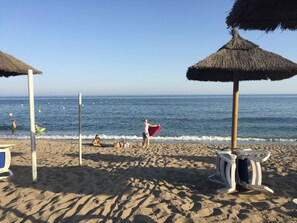Beach nearby, scuba diving