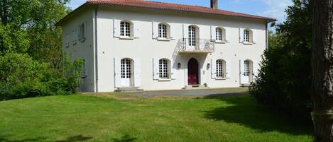 Overnatningsstedets facade