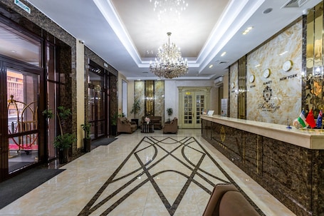 Reception. The Plaza Hotel