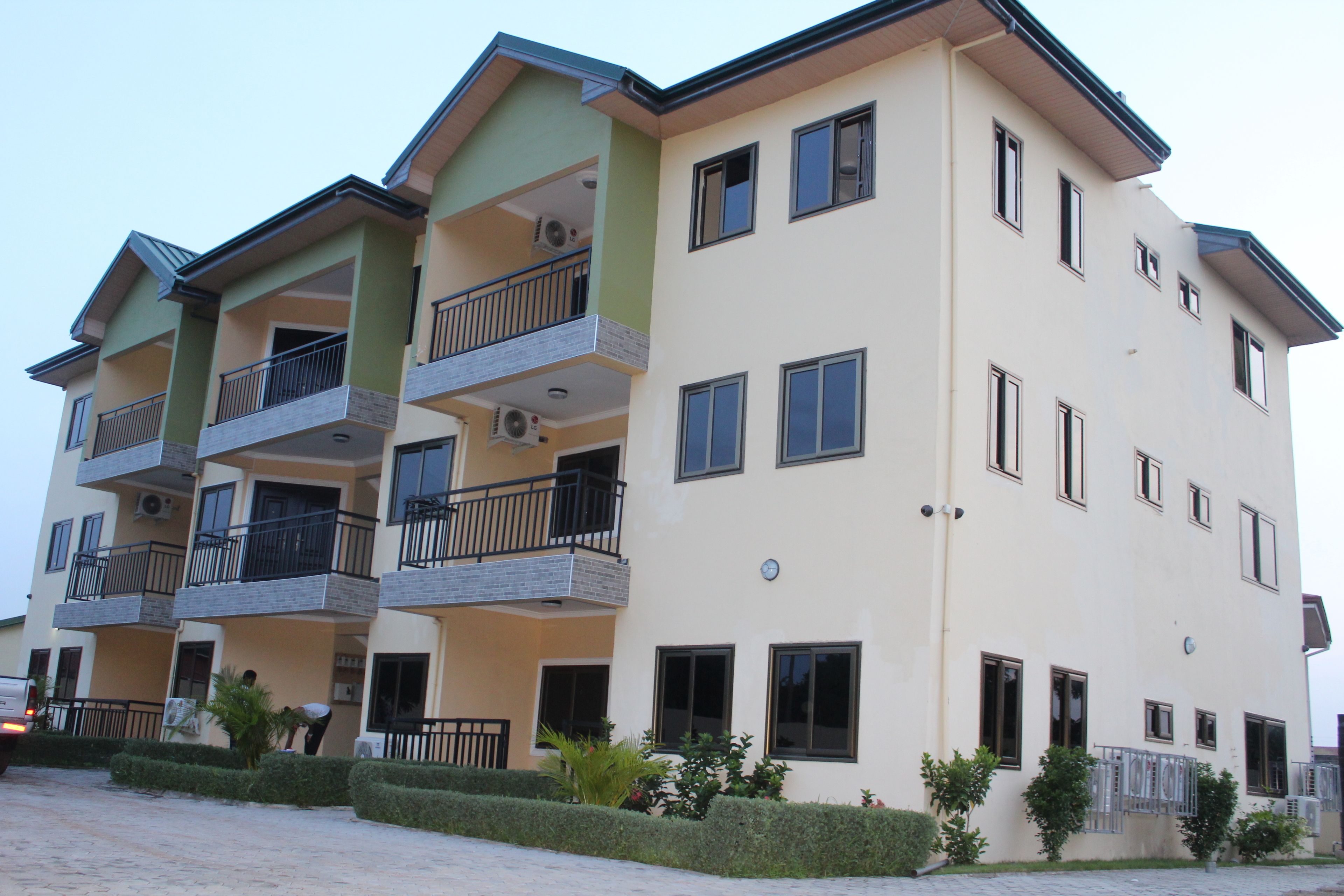 ด้านหน้าที่พัก