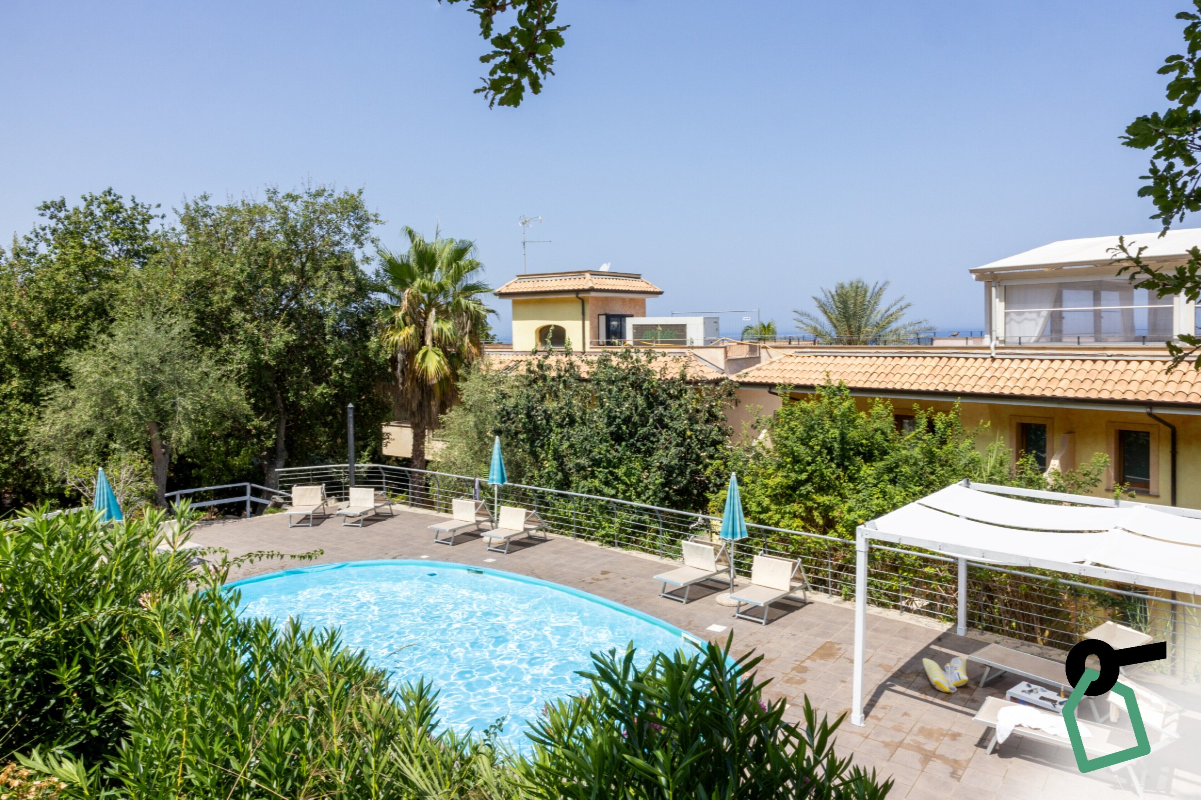 Seasonal outdoor pool