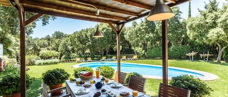 Udendørs spisemuligheder