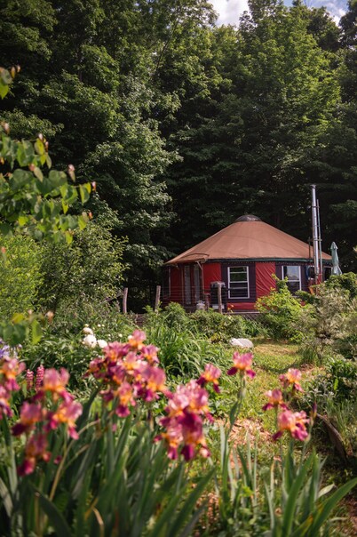 Secluded, Clean Yurt, Retreat on a Forest Farm