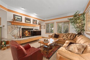 TV connectée, cheminée, jeux vidéo, table de tennis de table