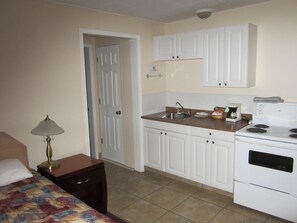 Private kitchen - Parkview Motel (Kamloops)