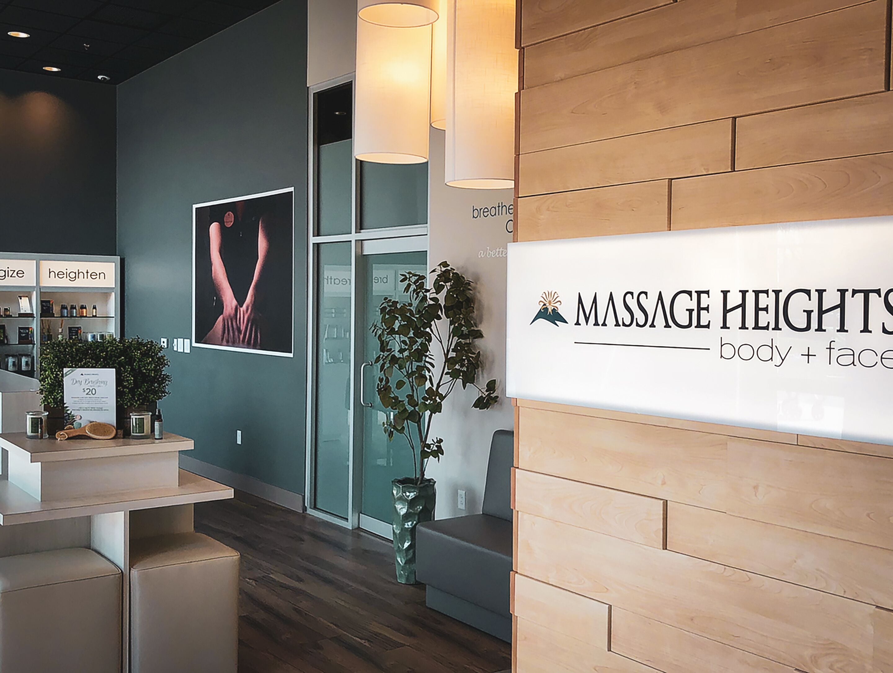 Body treatments, aromatherapy, hot stone massages, deep-tissue massages