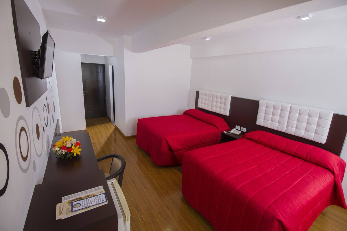 Chambre avec lits jumeaux
