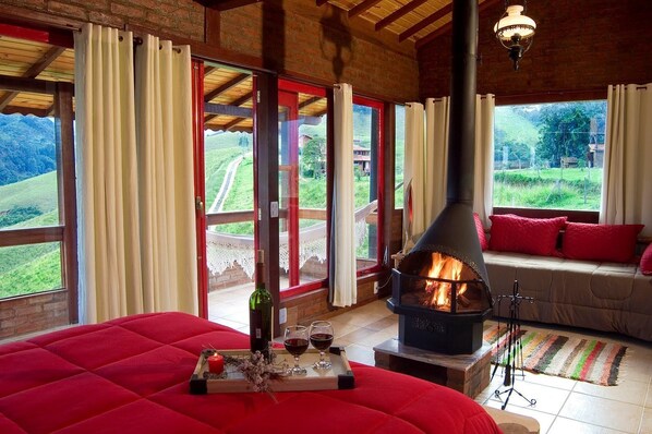 Superior Chalet, Hot Tub | Minibar, desk, blackout curtains, iron/ironing board
