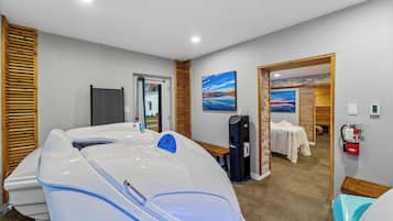 Behandlingsrum til par, aromaterapi