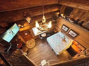 Familien-Ferienhütte, Mehrere Betten (The Bunkhouse) | 1 Schlafzimmer, schallisolierte Zimmer, kostenloses WLAN, Bettwäsche