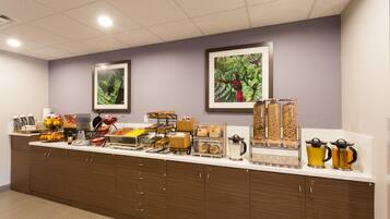 Free daily full breakfast