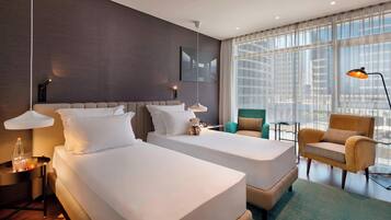 Coffres-forts dans les chambres, bureau, lits bébé (gratuits)