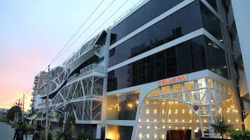 Front of property – evening/night