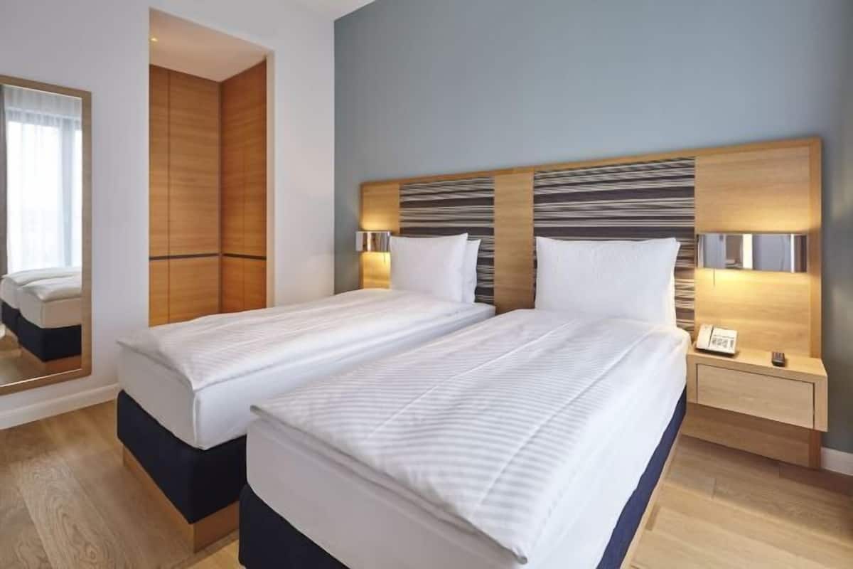 Biancheria da letto di alta qualità, minibar, una cassaforte in camera