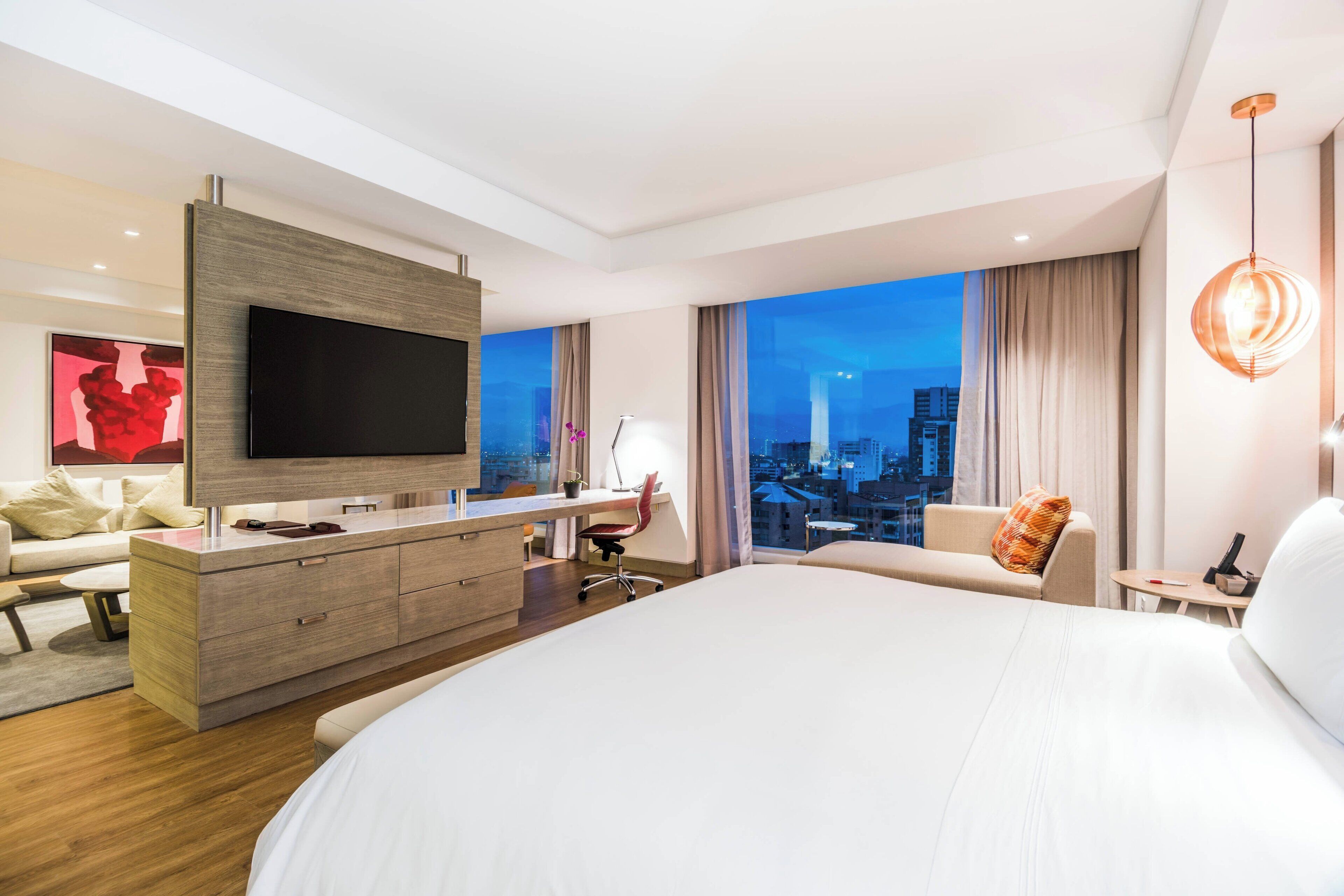 Junior Suite, 1 King Bed | Egyptian cotton sheets, premium bedding, down comforters, pillowtop beds