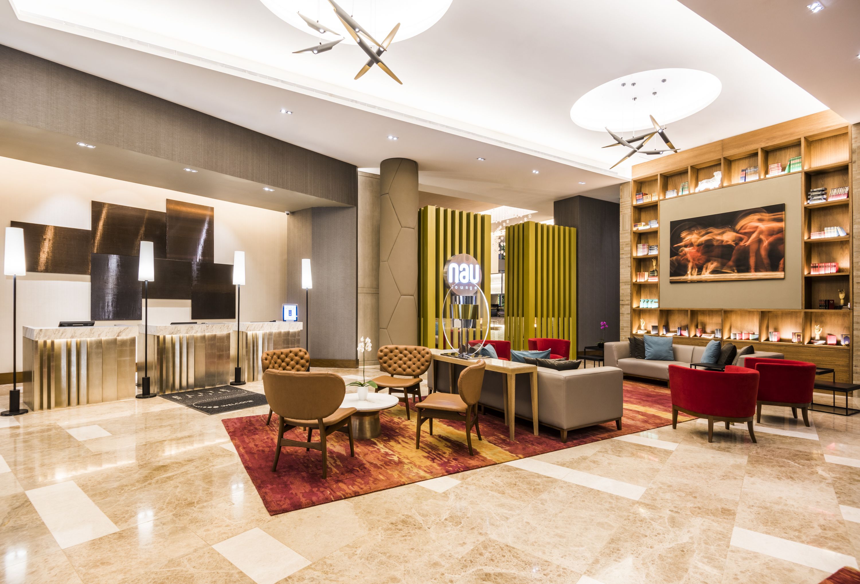 check-in/check-out kiosk