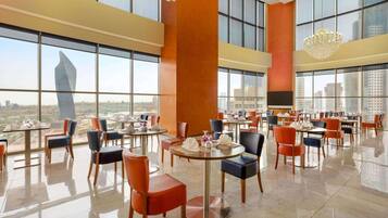 Daily buffet breakfast for a fee