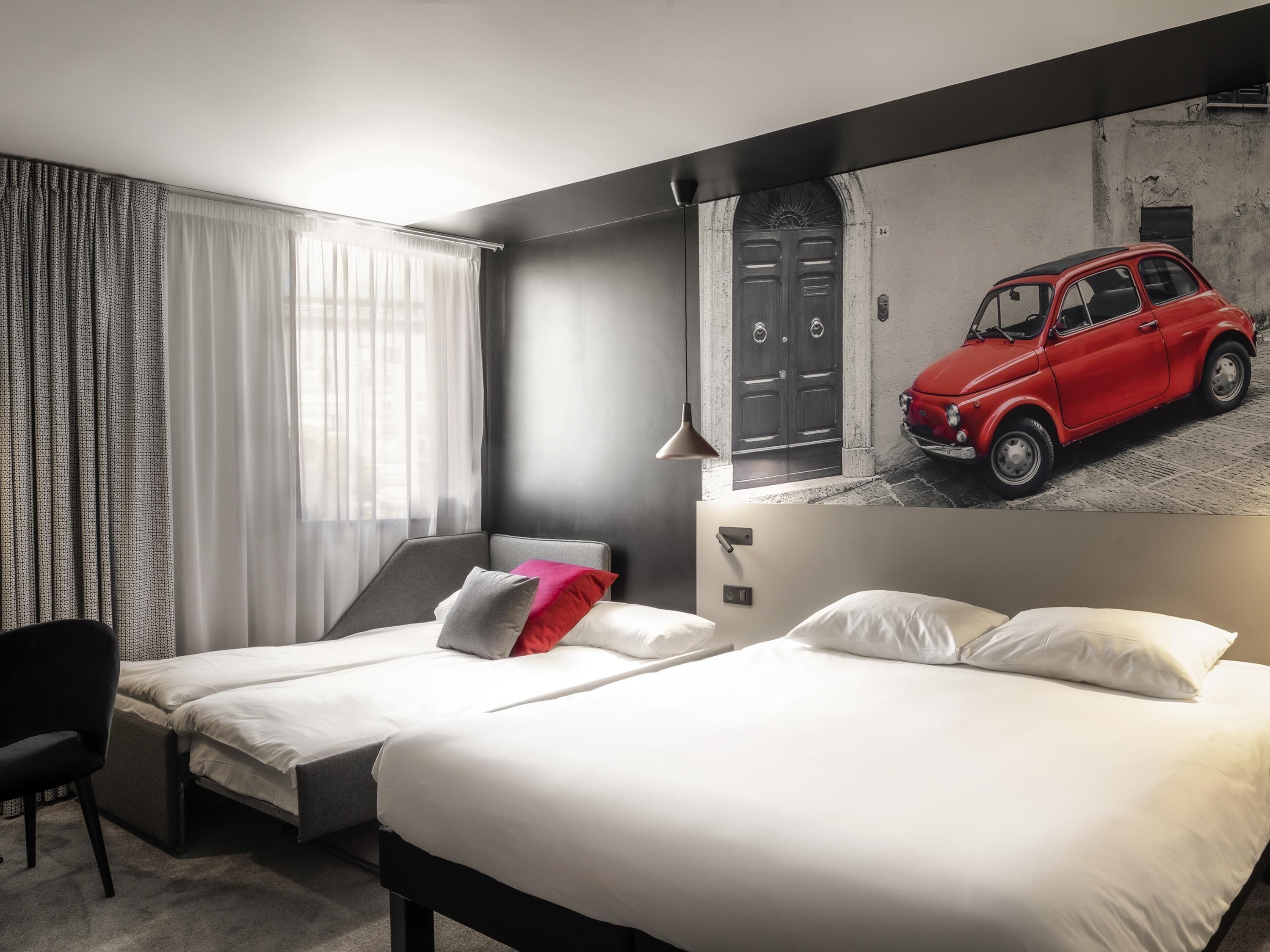 1 bedroom, pillowtop beds, in-room safe, desk