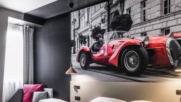 Camera Standard, 1 letto matrimoniale con divano letto | 1 camera, materassi a doppio strato, una cassaforte in camera