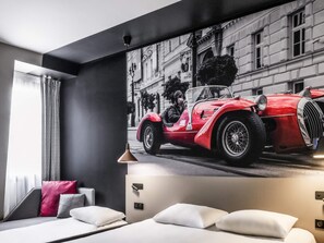 Quarto standard, 1 cama de casal e sofá-cama | 1 quarto, camas com colchões pillow-top, cofres nos quartos