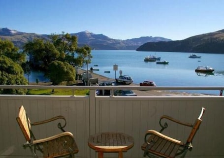 View from room. Akaroa Village Inn