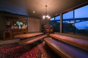 Lounge no saguão