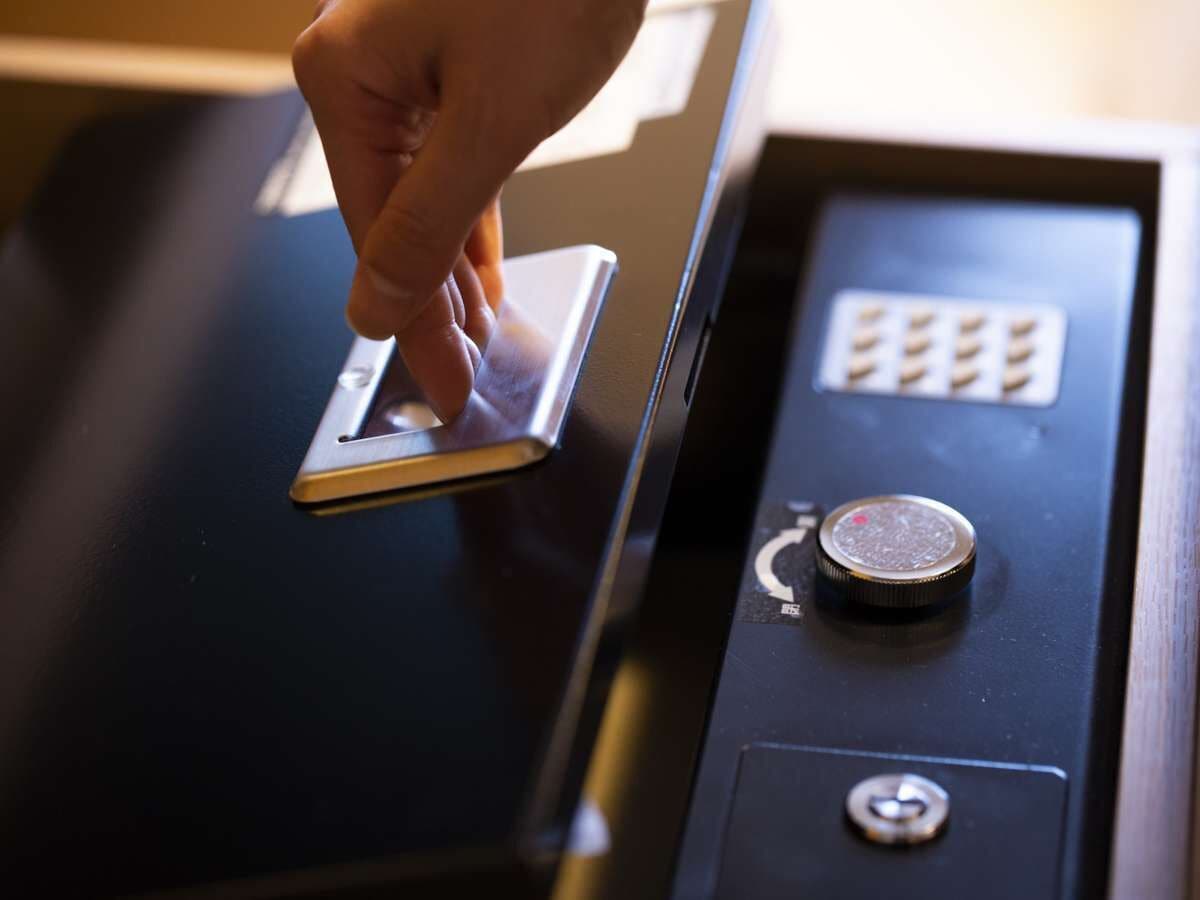 in-room safe, desk, blackout curtains, soundproofing