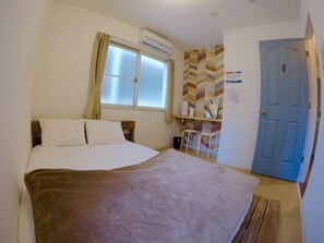 Camera doppia (Private) | Postazione laptop, Wi-Fi gratuito, lenzuola