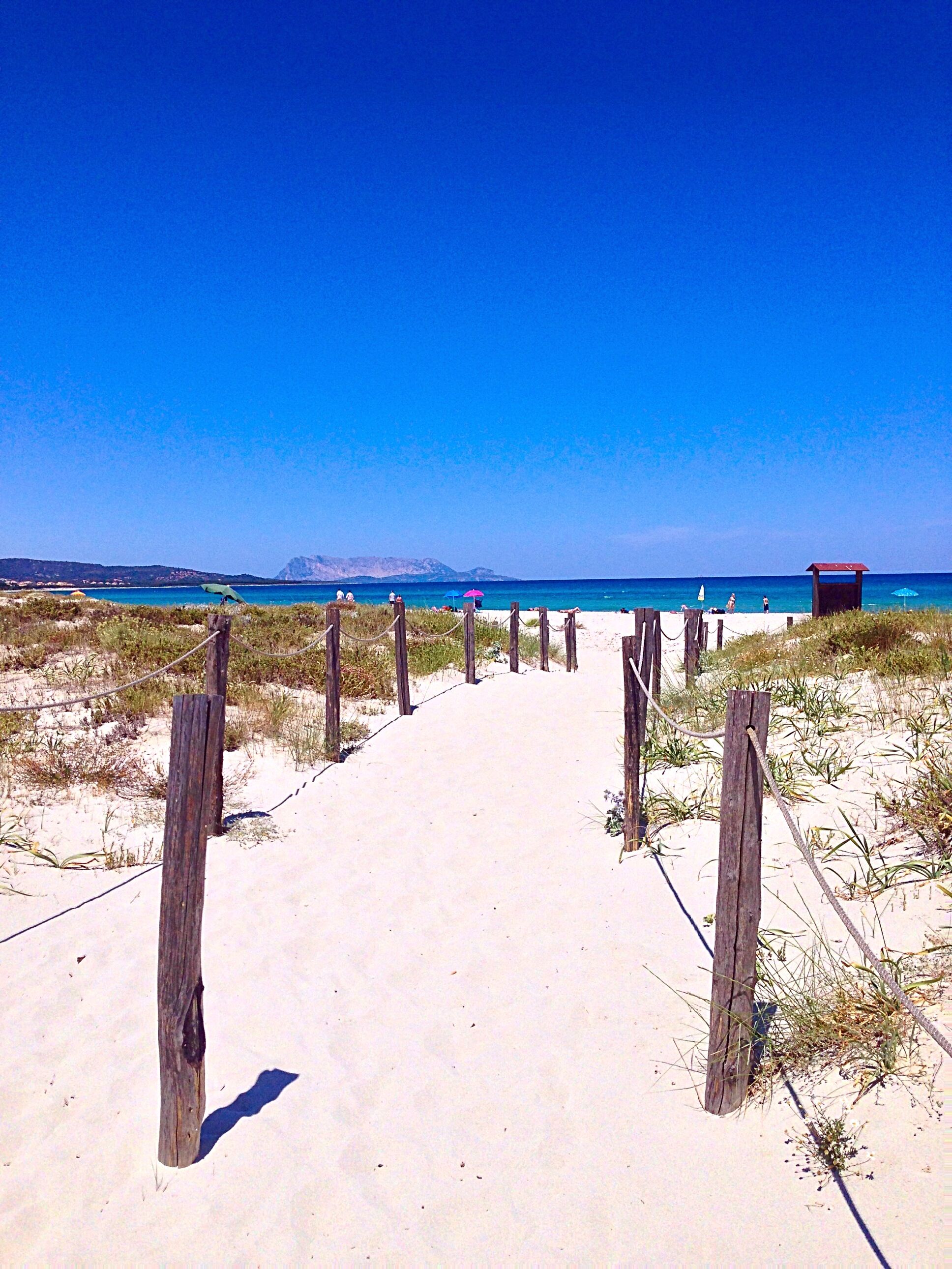 The wonderul sandy beach called Sa Capannizza