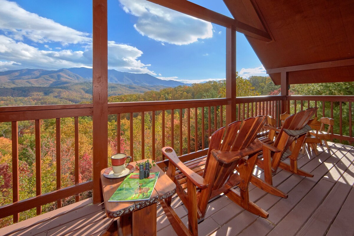 Photo 127 of ASTOUNDING VIEWS in your Backyard! LUXE Log Cabin Experience! 5 Minutes to Town!