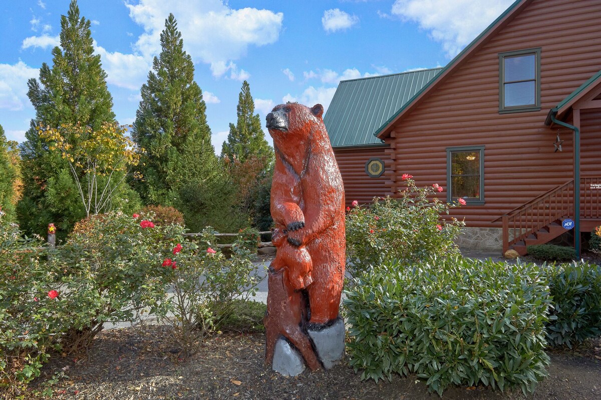 Photo 70 of ASTOUNDING VIEWS in your Backyard! LUXE Log Cabin Experience! 5 Minutes to Town!