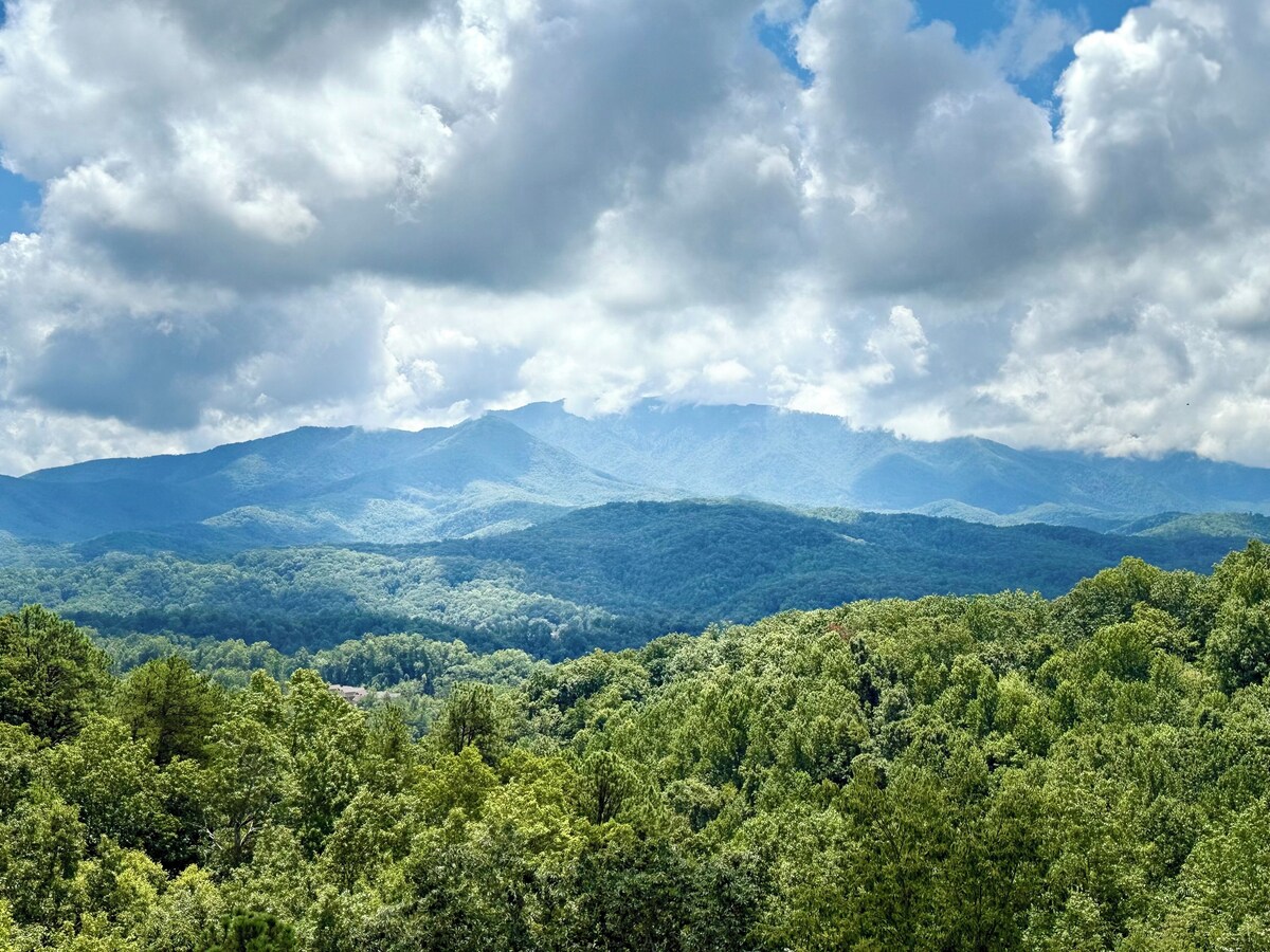 Photo 116 of ASTOUNDING VIEWS in your Backyard! LUXE Log Cabin Experience! 5 Minutes to Town!