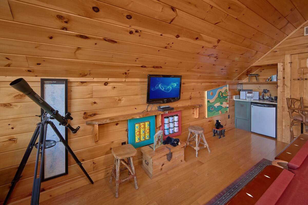 Photo 114 of ASTOUNDING VIEWS in your Backyard! LUXE Log Cabin Experience! 5 Minutes to Town!