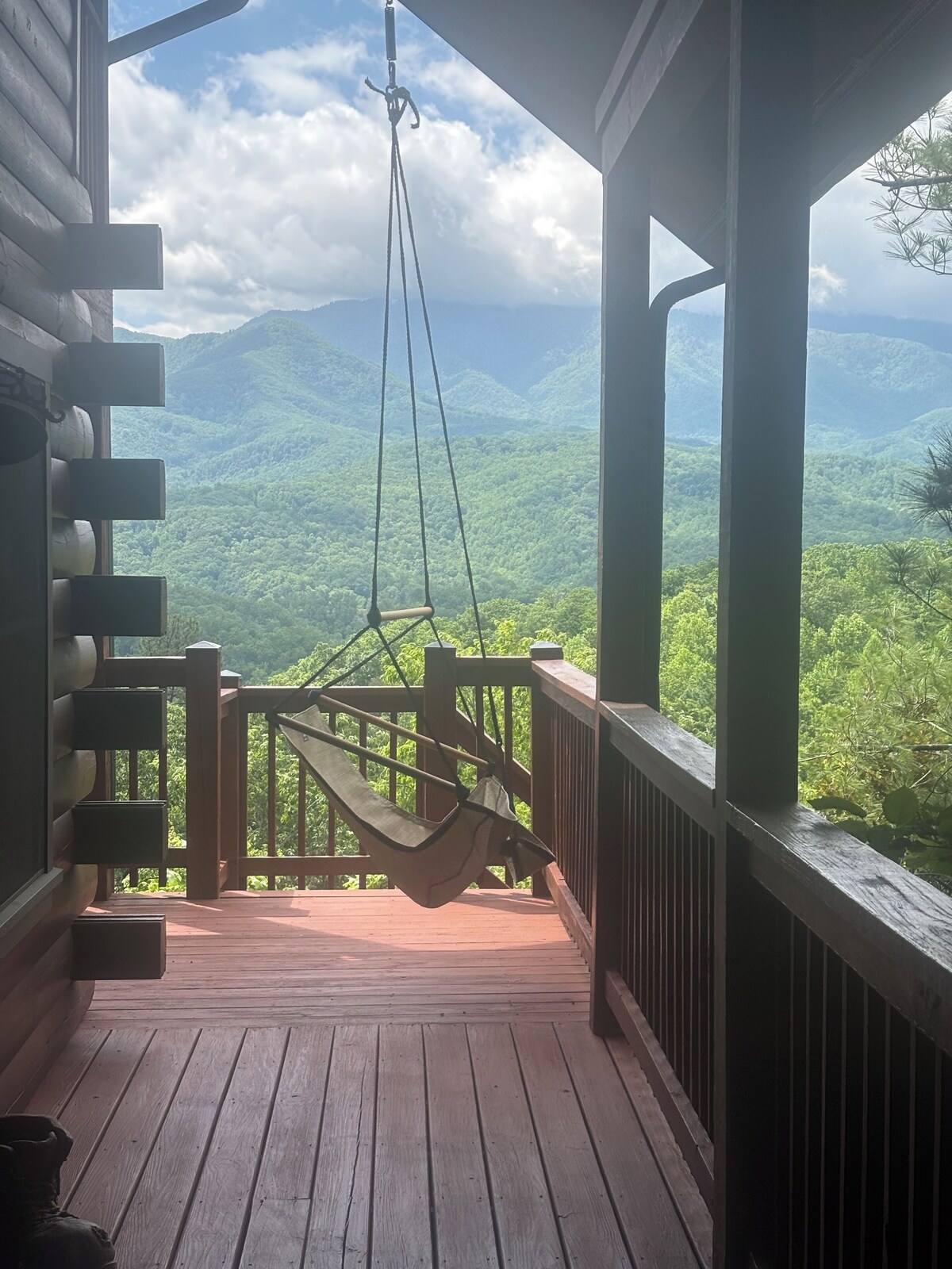 Photo 142 of ASTOUNDING VIEWS in your Backyard! LUXE Log Cabin Experience! 5 Minutes to Town!