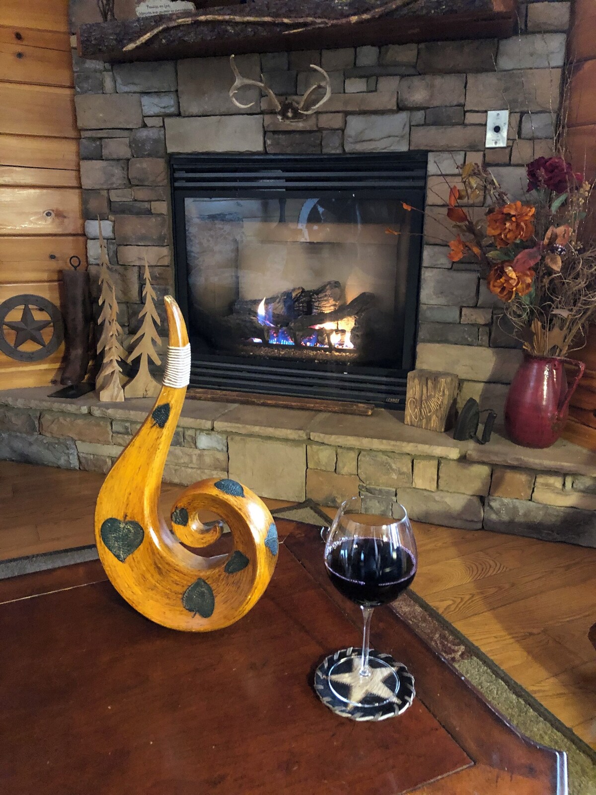 Photo 78 of ASTOUNDING VIEWS in your Backyard! LUXE Log Cabin Experience! 5 Minutes to Town!