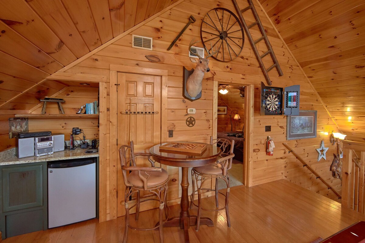 Photo 112 of ASTOUNDING VIEWS in your Backyard! LUXE Log Cabin Experience! 5 Minutes to Town!