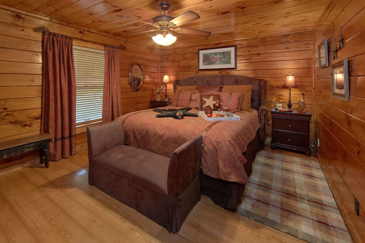 Photo 88 of ASTOUNDING VIEWS in your Backyard! LUXE Log Cabin Experience! 5 Minutes to Town!