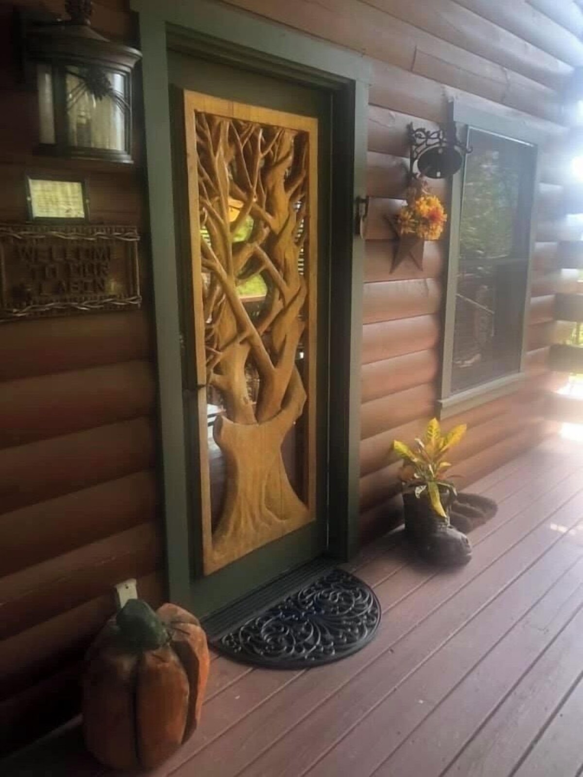 Photo 74 of ASTOUNDING VIEWS in your Backyard! LUXE Log Cabin Experience! 5 Minutes to Town!