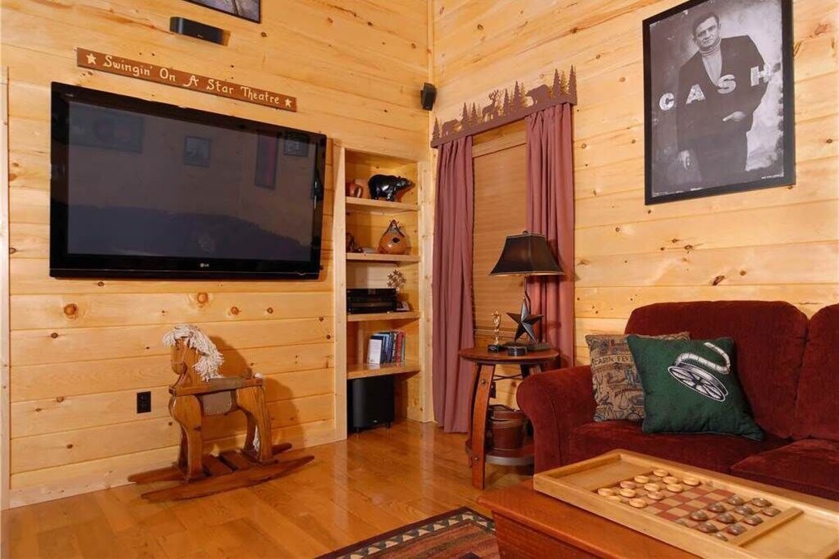Photo 105 of ASTOUNDING VIEWS in your Backyard! LUXE Log Cabin Experience! 5 Minutes to Town!
