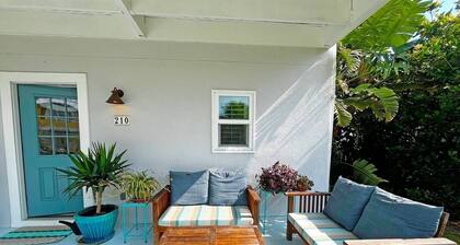 Beautiful, well-appointed three-bedroom beach house 300 yards from the beach.