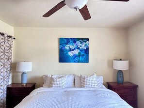 4 bedrooms, iron/ironing board, travel crib, free WiFi