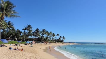 Una spiaggia nelle vicinanze